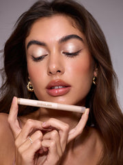 SHEGLAM eyeshadow stick with cap off showing creamy tip for smooth application