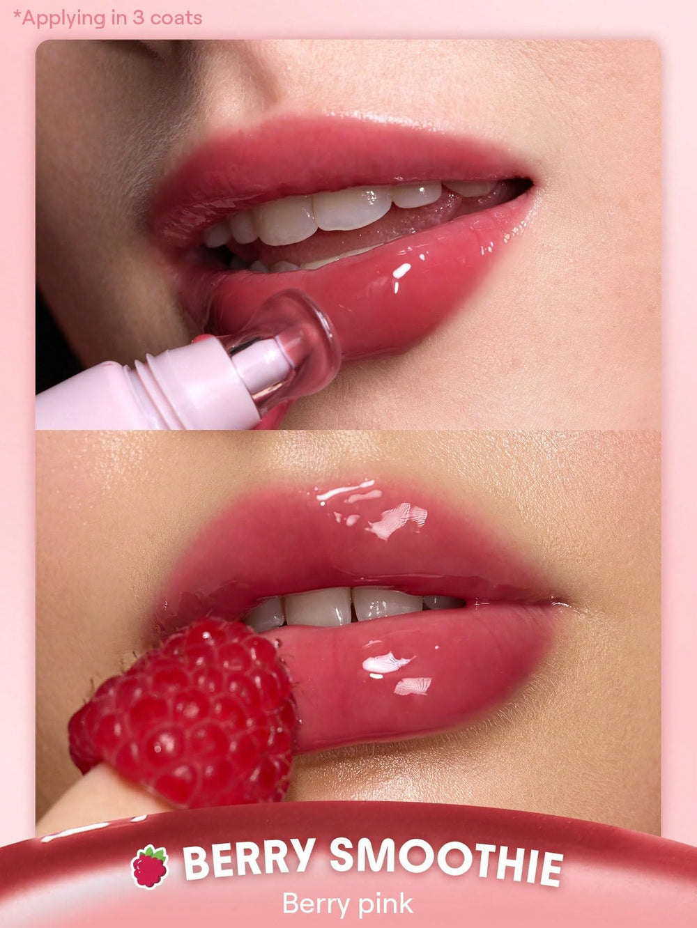 SHEGLAM doe-foot applicator coated with jelly gloss for precise application benefit