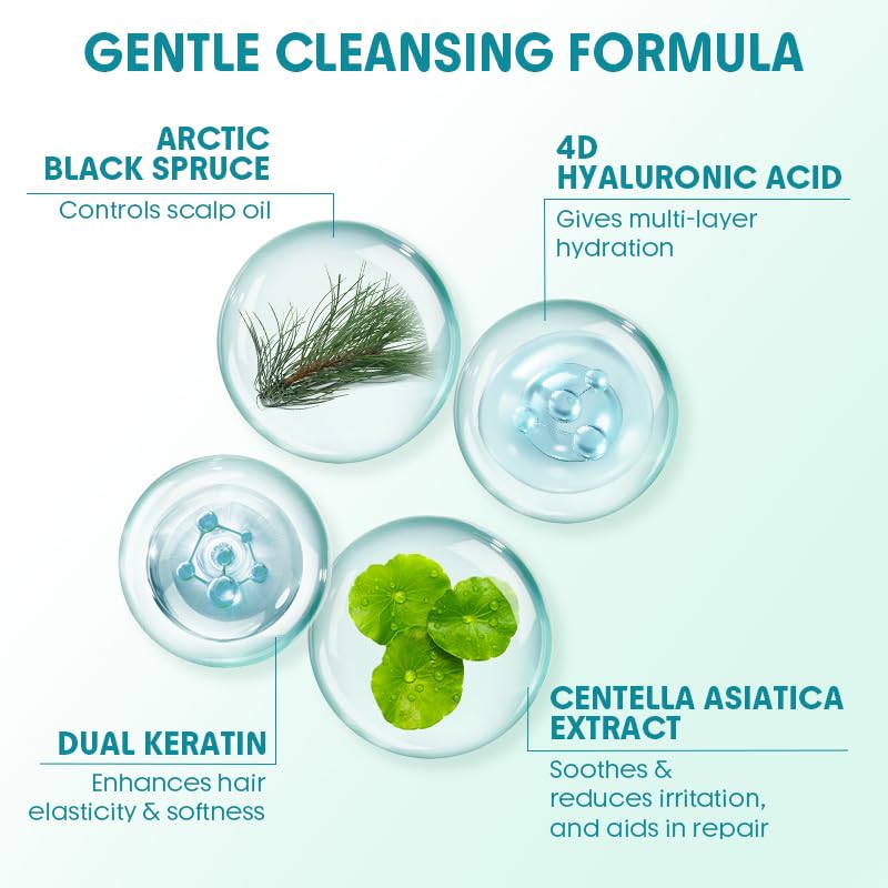 SHEGLAM ingredient shot with centella asiatica for soothing scalp care