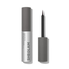 SHEGLAM front packaging of Espresso brow gel showing product benefit of salon-style tinting