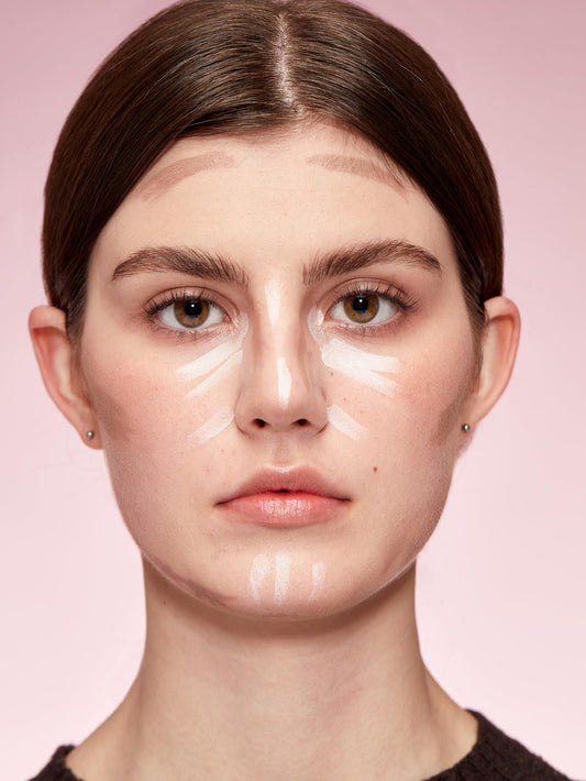 SHEGLAM slim contour tip closeup for precise nose shaping and targeted application