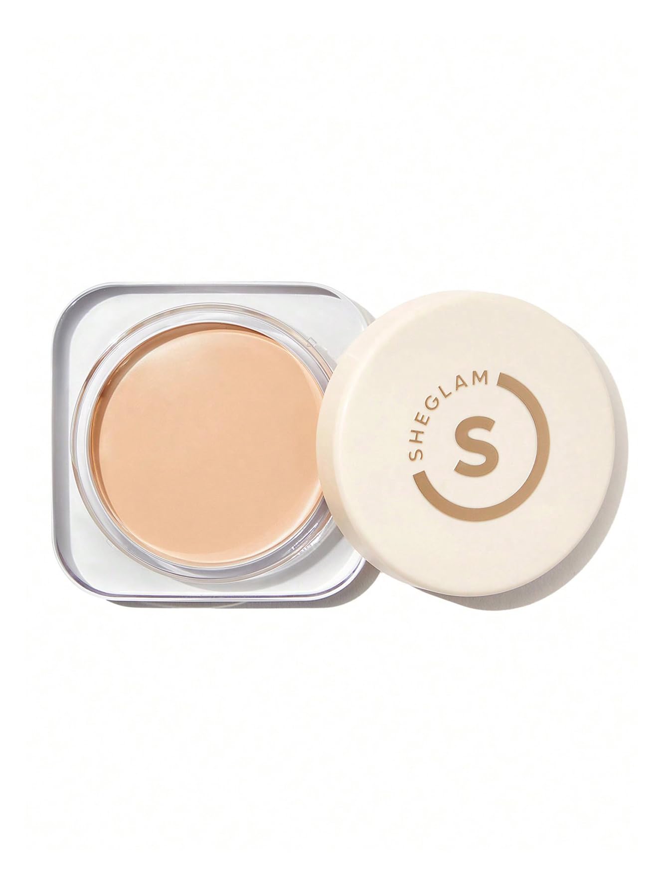 SHEGLAM foundation balm front packaging showing shade and label benefit