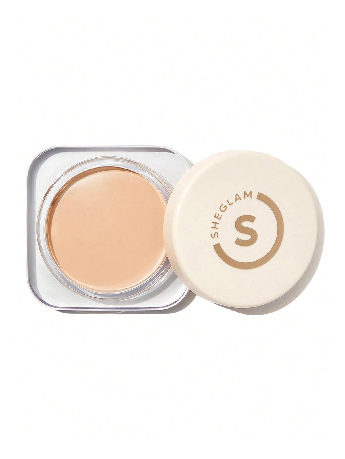 SHEGLAM foundation balm front packaging showing shade and label benefit