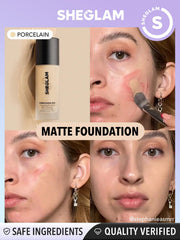 SHEGLAM pump detail for controlled dispensing and mess-free application benefit
