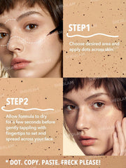 SHEGLAM freckle tint in makeup flatlay to show styling versatility