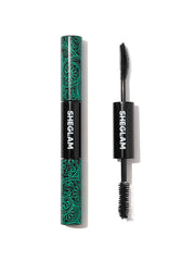 SHEGLAM front packaging of dual-ended mascara shows product and branding for quick purchase decision