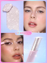SHEGLAM Frost Bite angled tip revealing creamy jelly texture, precise targeted application