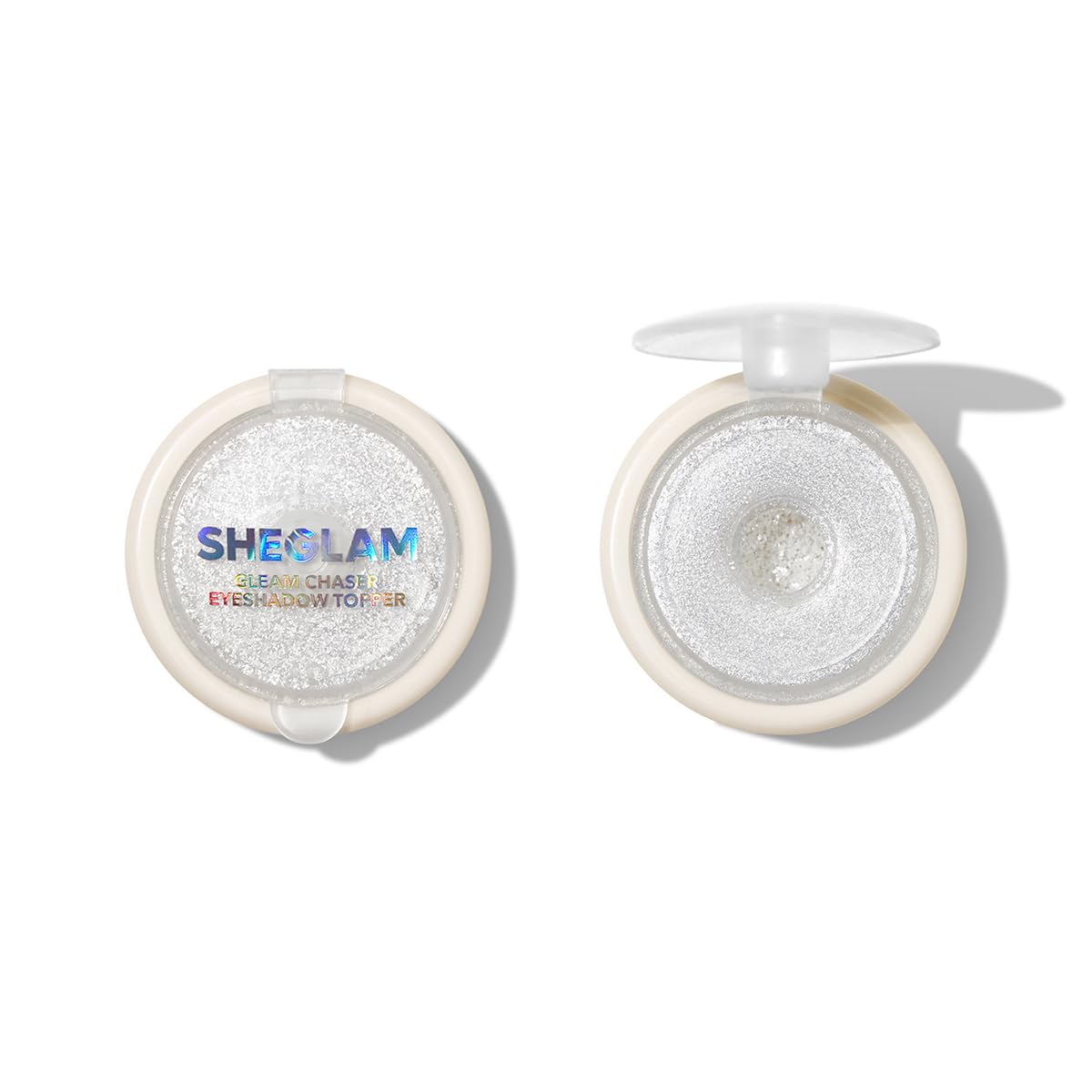SHEGLAM Frosting front packaging showing label and compact sparkle
