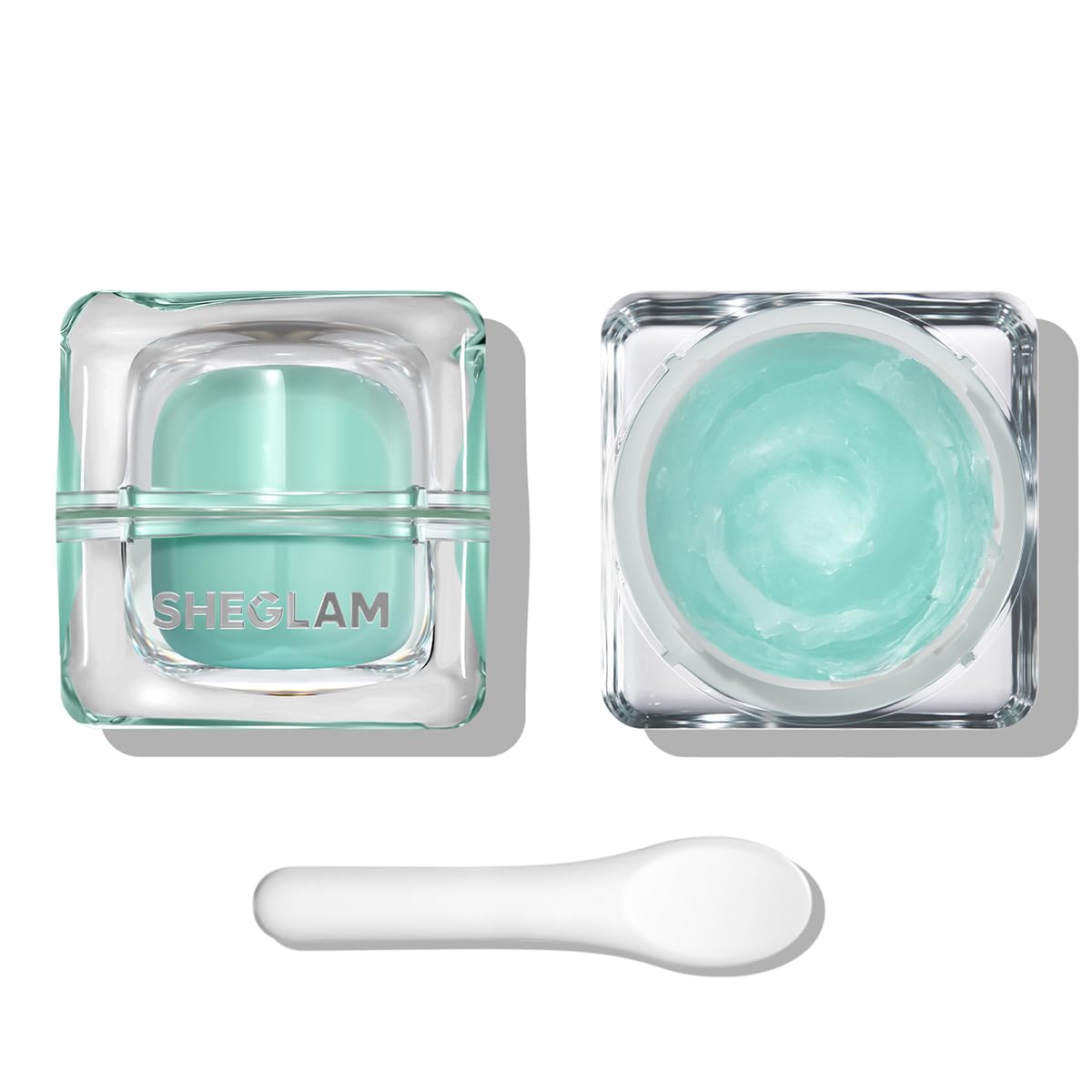 SHEGLAM front packaging showing sleek primer bottle and label benefit