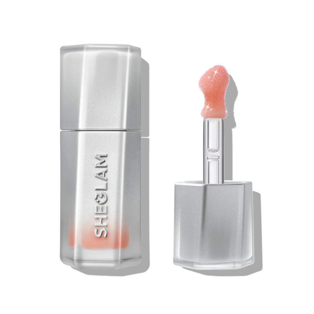SHEGLAM gloss front packaging showing high-shine appeal