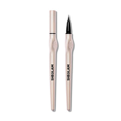 SHEGLAM front packaging showing product and matte black finish benefit