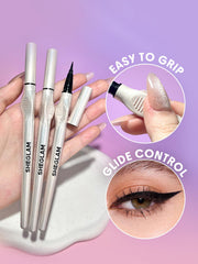SHEGLAM lifestyle application of eyeliner for long-lasting definition benefit