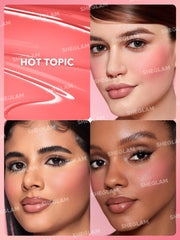 SHEGLAM ingredients label showing vitamin C enrichment and cruelty-free