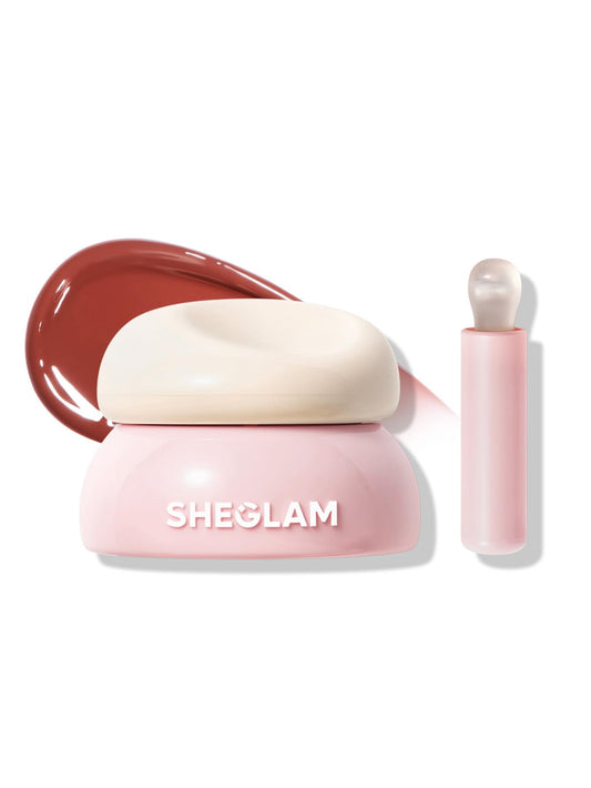 SHEGLAM front packaging showing compact gloss for travel