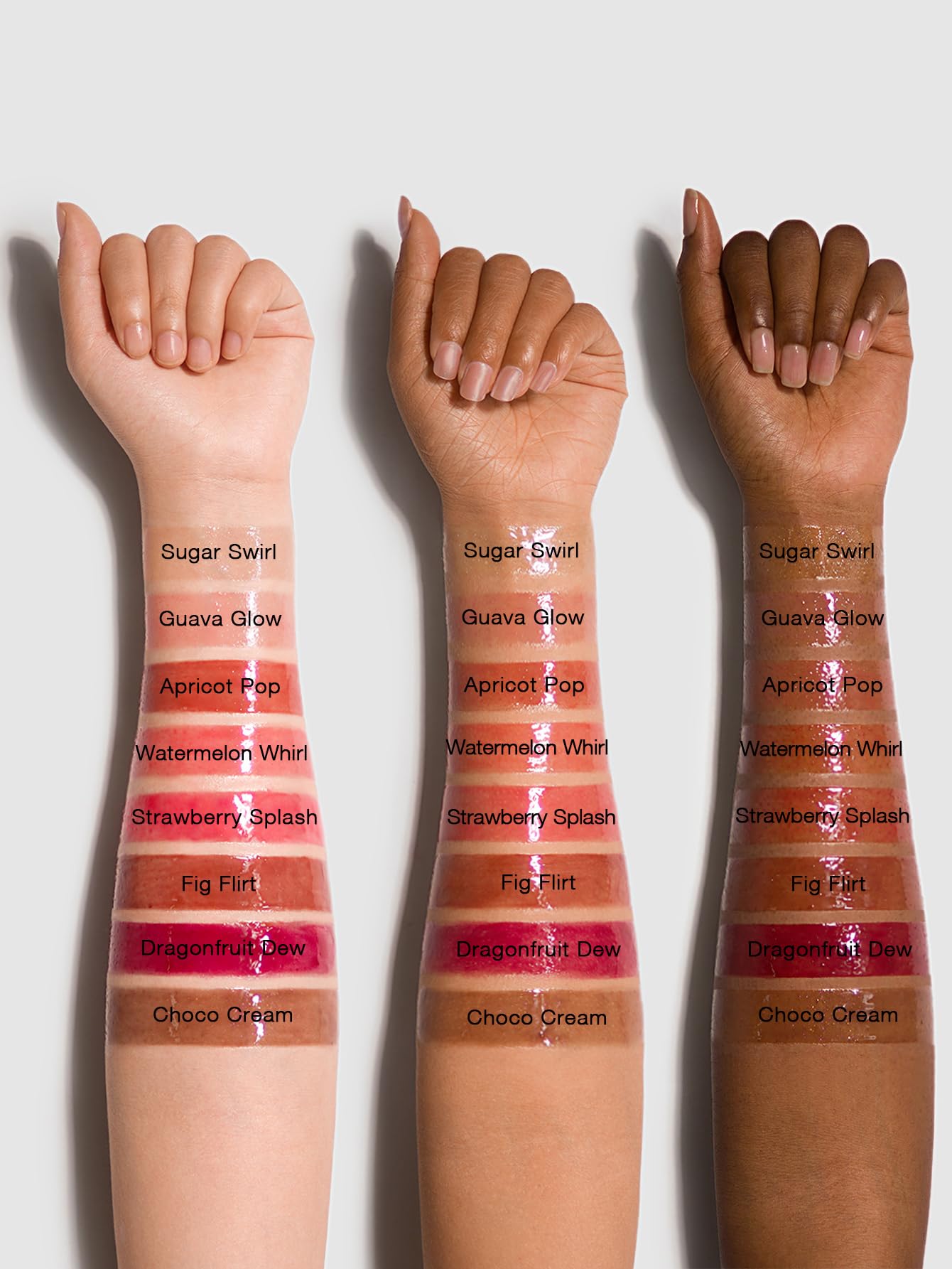 SHEGLAM lifestyle image outdoors with glossy hydrated lips and radiance