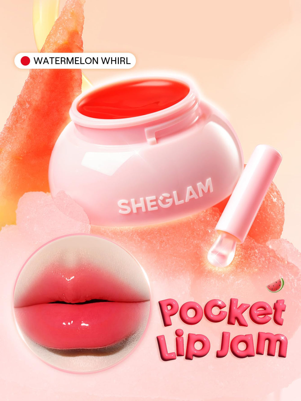 SHEGLAM open wand displaying jelly-gloss texture for smooth application