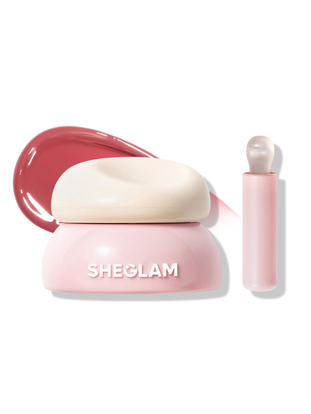 SHEGLAM front tube showing compact pocket-friendly design