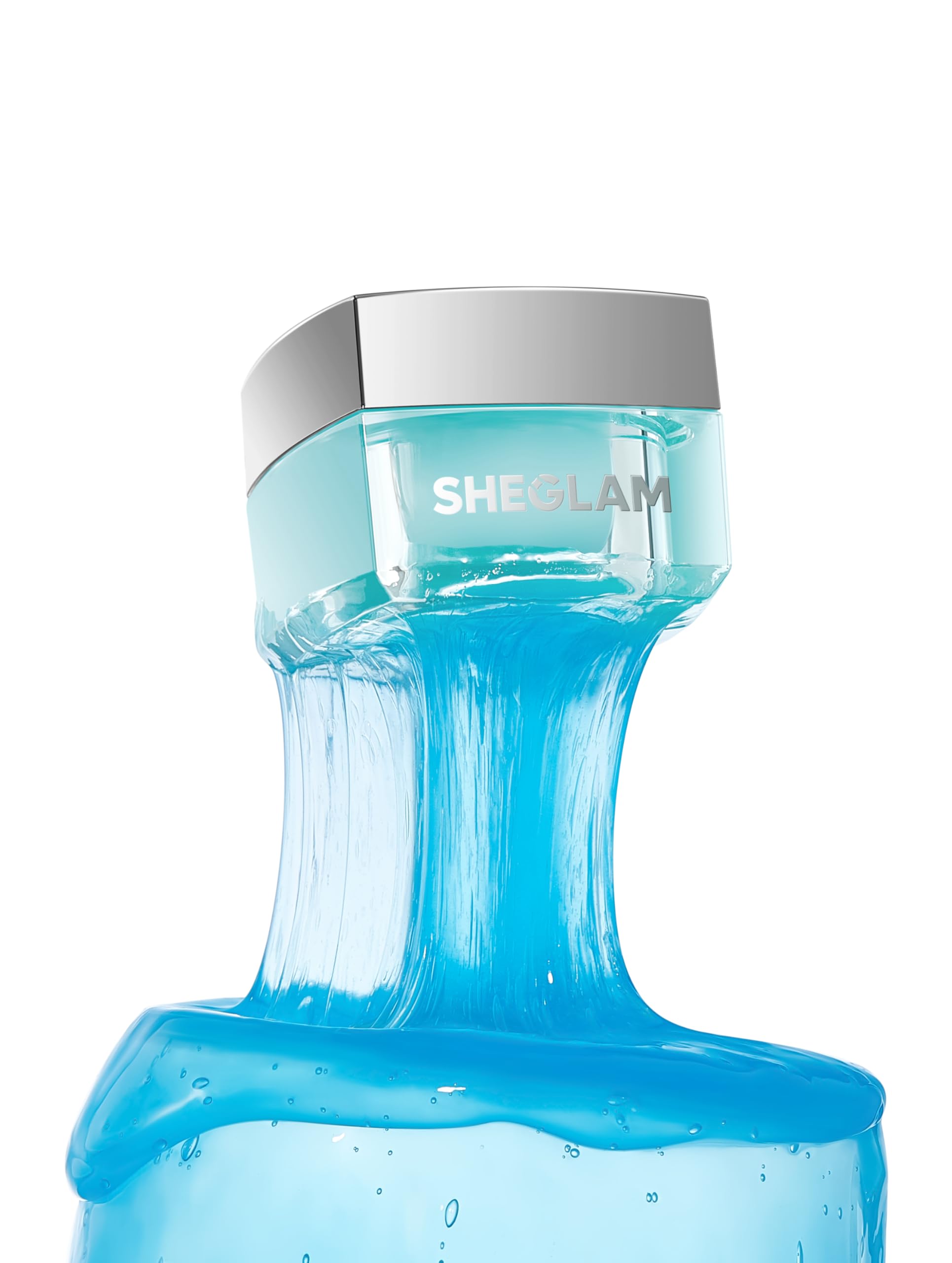 SHEGLAM front packaging showing jar and label with product benefits
