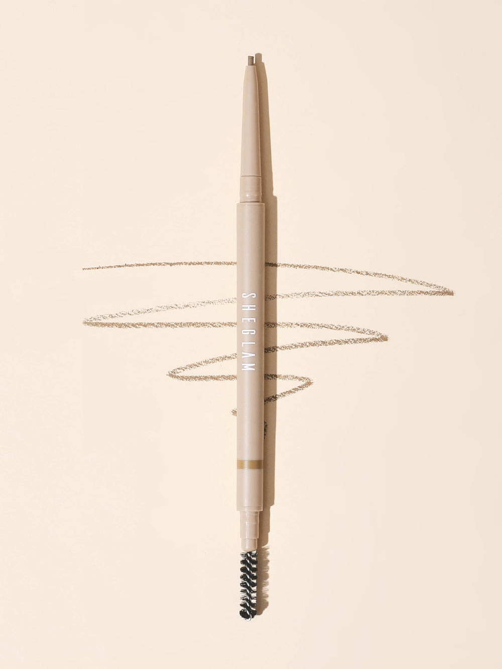 SHEGLAM close-up of 1.5mm tip for precise hair-like brow strokes