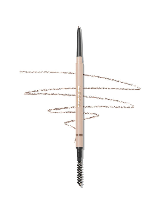 SHEGLAM front view of pencil showing sleek packaging and color benefit
