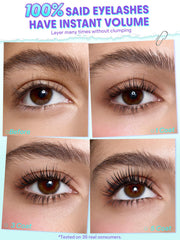 SHEGLAM Lashlighter on model wearing daytime look illustrating wearable dramatic lashes