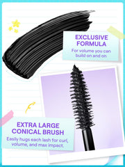 SHEGLAM Lashlighter open tube angle revealing dense wand for even lash separation