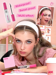 SHEGLAM mascara on bathroom counter for everyday use