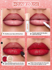 SHEGLAM slim liner tip detail for accurate lip shaping and control