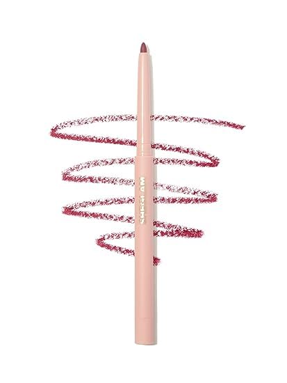 SHEGLAM lip liner used in a makeup routine showing easy application and polished result benefit