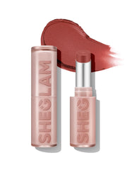 SHEGLAM front tube showing sleek packaging and easy application benefit