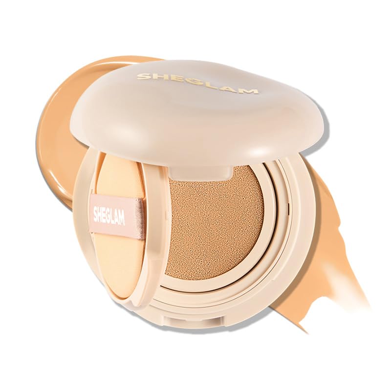 SHEGLAM compact front view showing sleek design and easy portability