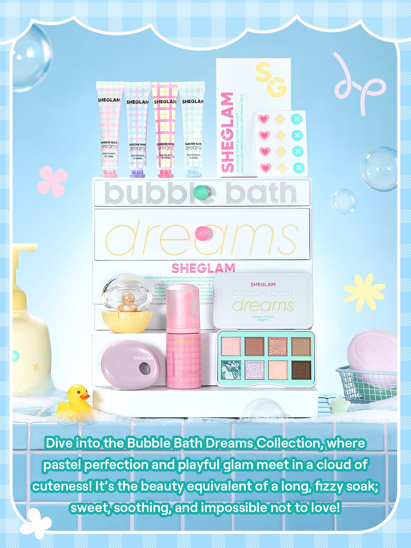 SHEGLAM Lucky Duck label and ingredients view reassuring cruelty-free certification benefit