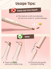 SHEGLAM pen beside coin showing compact size and portability