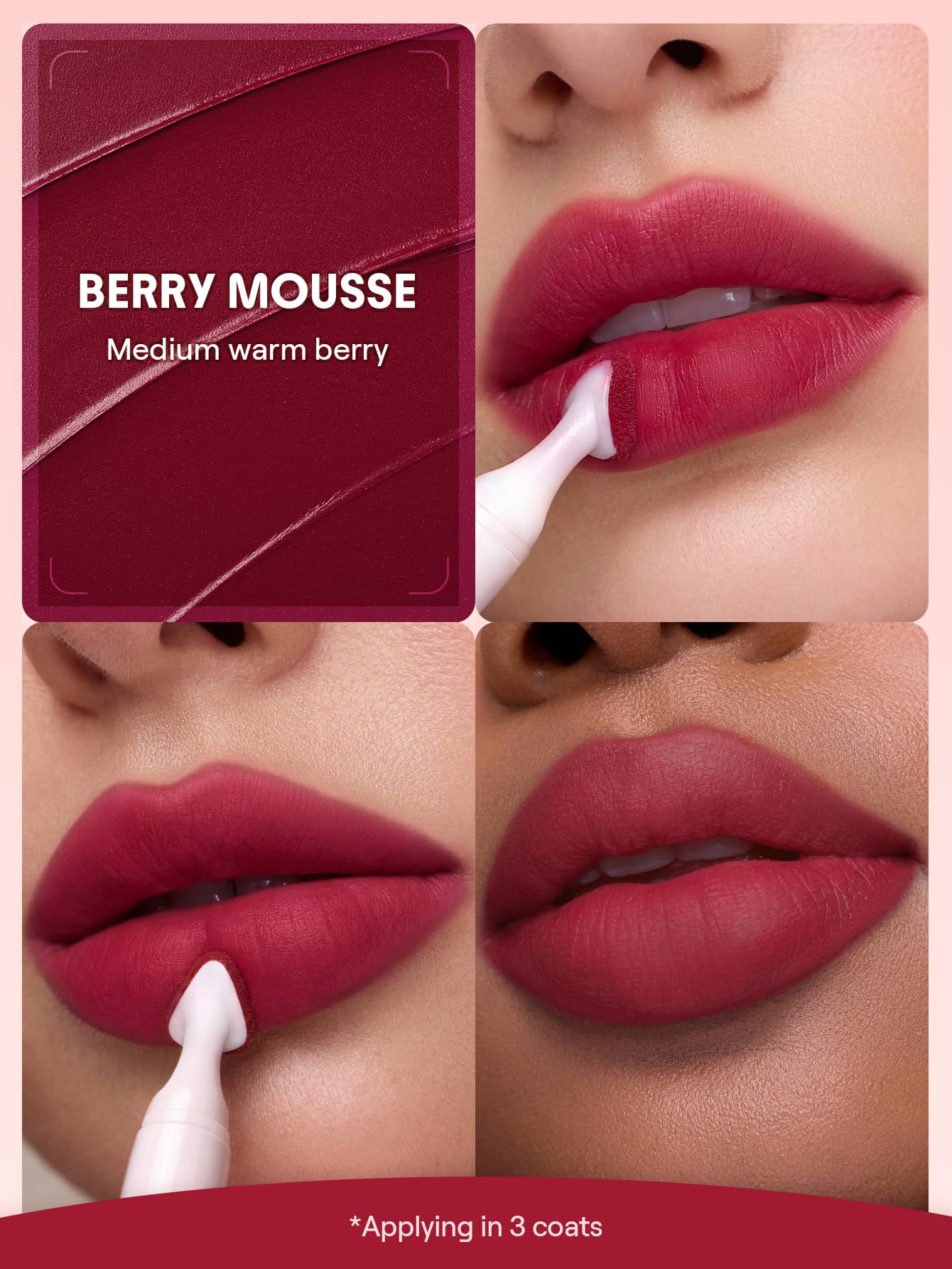 SHEGLAM open pen applicator close-up showing triangle tip for precise application