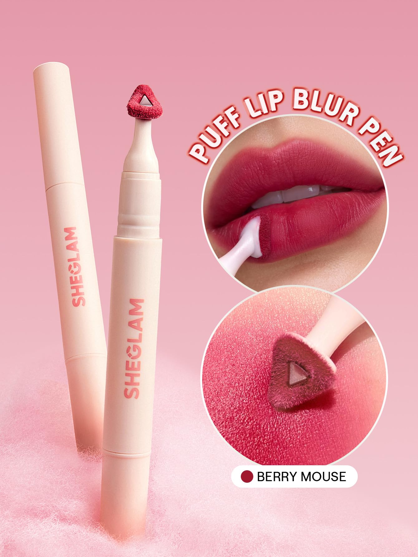 SHEGLAM tube label closeup showing shade 331 and product details for quick ID
