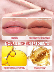 SHEGLAM lifestyle flatlay with pen for easy daily styling