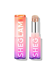 SHEGLAM Mirror Kiss front packaging showing glossy finish and shade