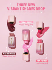 SHEGLAM Night Drive swatch on skin showing blendable matte color payoff