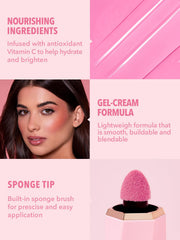 SHEGLAM On Point label and ingredient panel, confirms cruelty-free formulation benefit