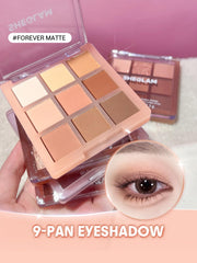SHEGLAM palette in use on eye showcasing wearable everyday-to-night effect