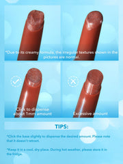 SHEGLAM size comparison of stick next to common objects for travel convenience