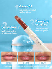 Model wearing SHEGLAM Sugar Crystal for luminous, camera-ready sheen