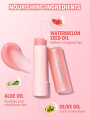 SHEGLAM applied on lips in lifestyle shot demonstrating personalized color benefit