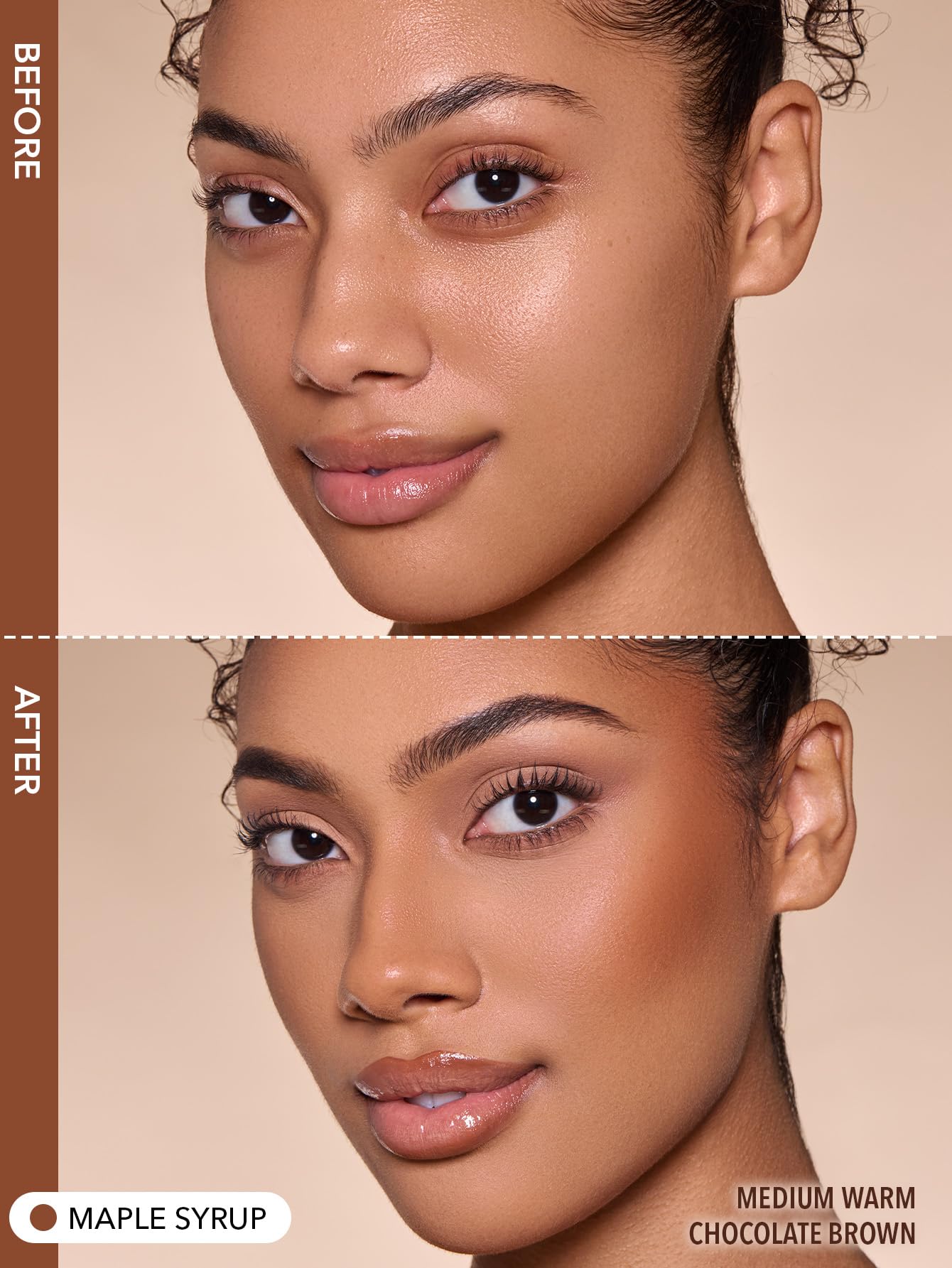 SHEGLAM dual-ended applicator close-up demonstrating precise control and blending