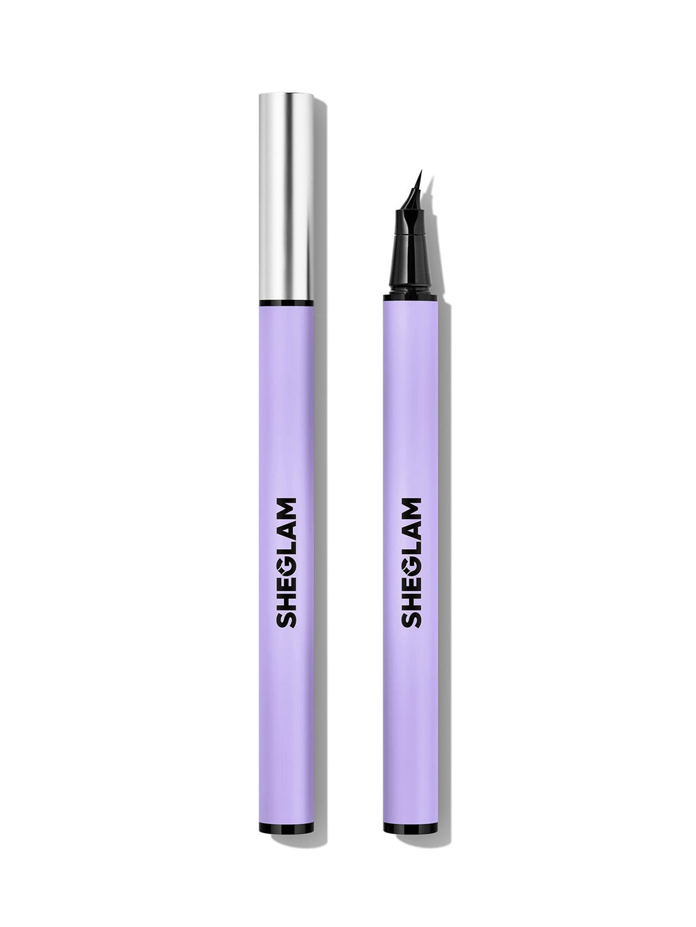 SHEGLAM pen front view showing sleek design and precise application benefit