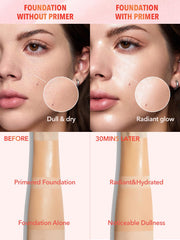 SHEGLAM pump dispensing product showing controlled application and mess-free use