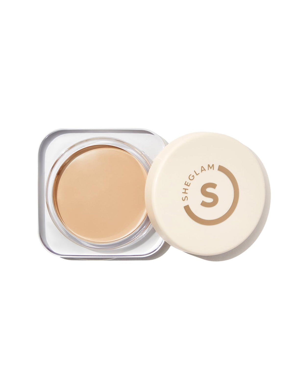 SHEGLAM front packaging showing shade Shell and clear labeling for quick shade ID