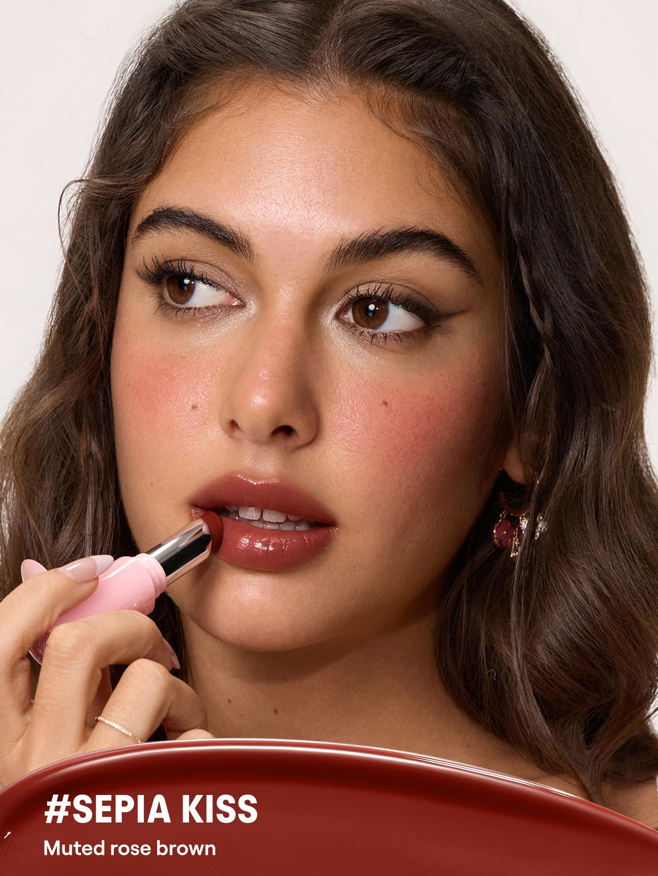 SHEGLAM texture drop on skin highlighting lightweight hydrating finish