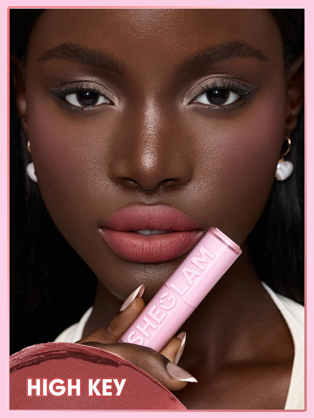 SHEGLAM single shade on model demonstrating natural everyday look