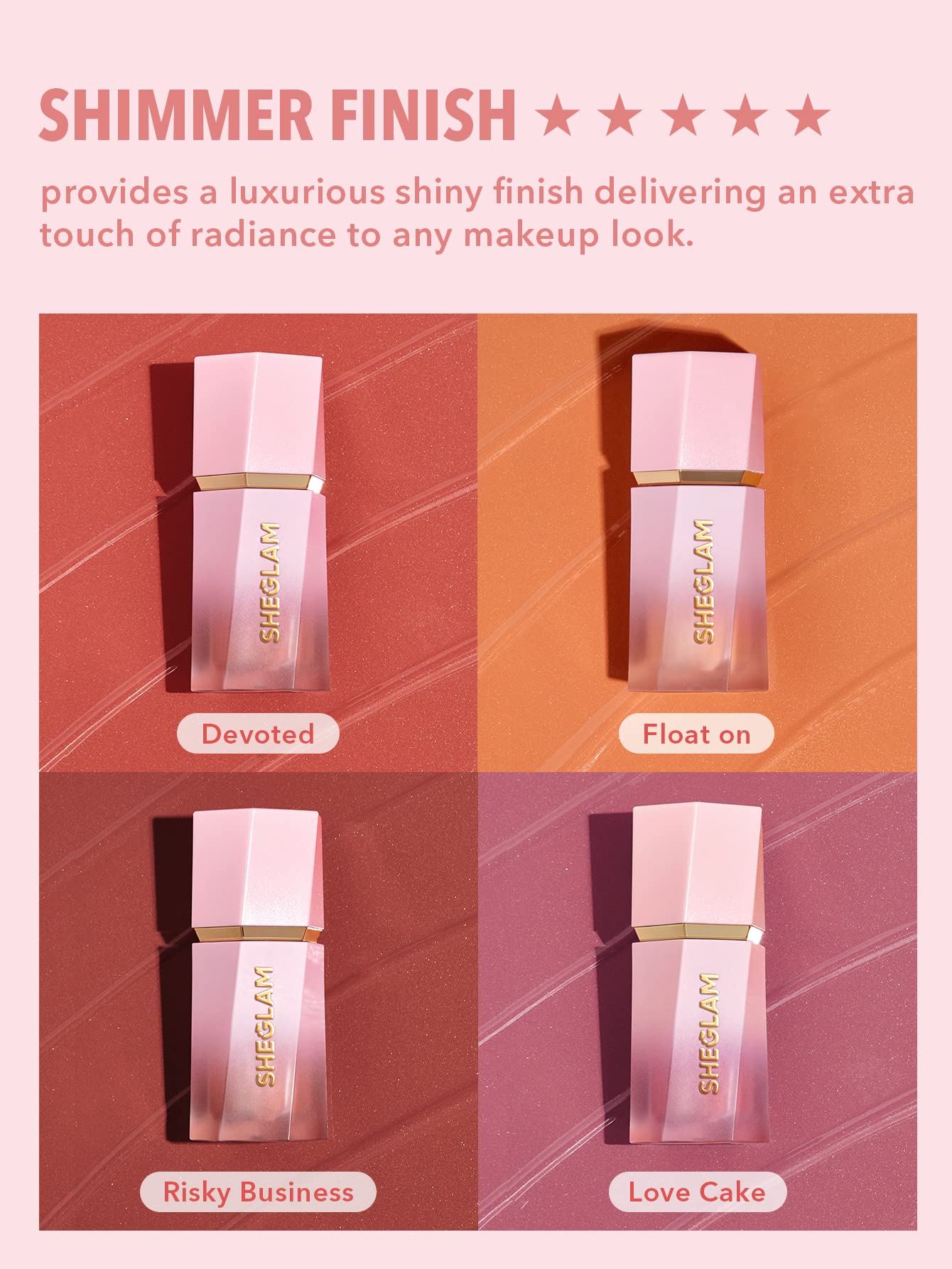 SHEGLAM product beside common items for size comparison and travel-friendly benefit